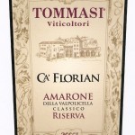 etichetta vino Amarone Tommasi Ca' Florian 