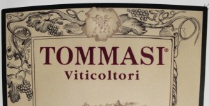 etichetta vino Amarone Tommasi Ca' Florian 