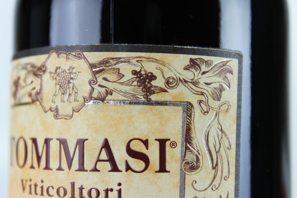 etichetta vino amarone Tommasi Ca' Florian