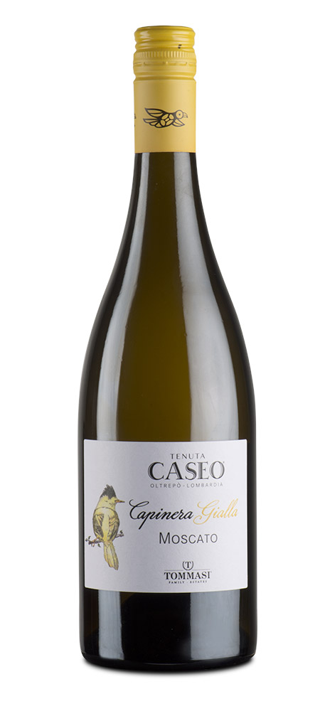 Etichetta vino Moscato Capinera Gialla